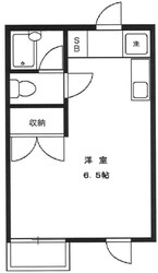 ニッシンハイツの物件間取画像